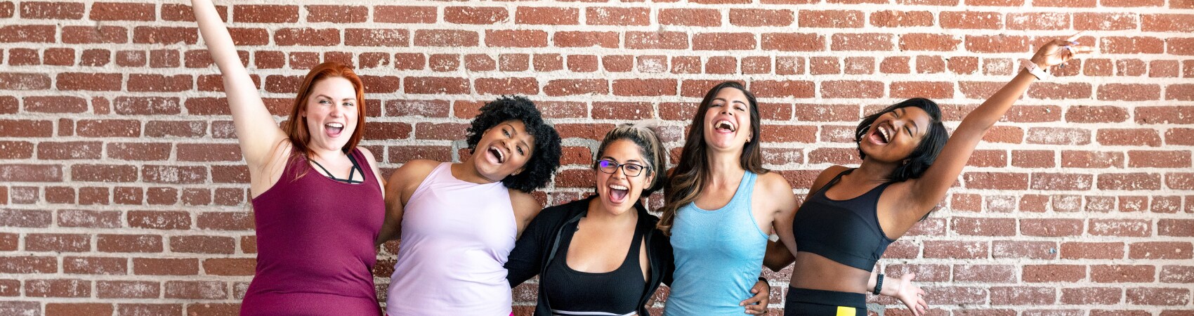 group of women working out