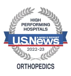 Us News Orthopedics Logo